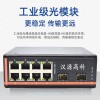 HY5700-4528G 导轨式千兆2光8电非网管型工业以太网交换机