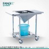 手术冲洗车结构设计 漏斗冲洗车更安全省心