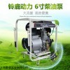 6寸移动式柴油机大流量排水泵