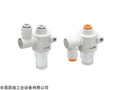 SMC带快换管接头真空过滤器ZFB系列,SMC过滤器供应