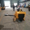 无缝钢轮单轮压路机 行走方便干活效率高小型手扶压路机