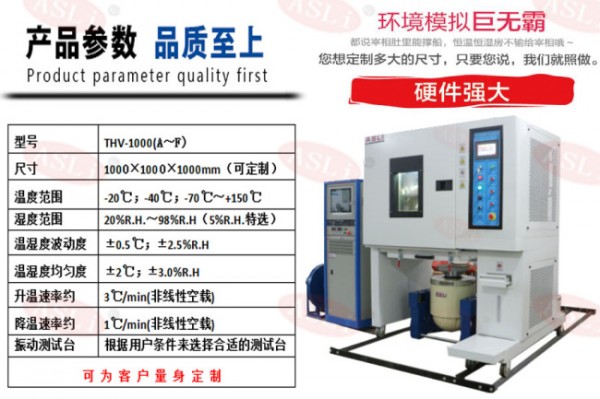 温湿度振动组合式箱