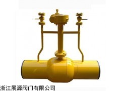 燃气专用双放散全焊接球阀