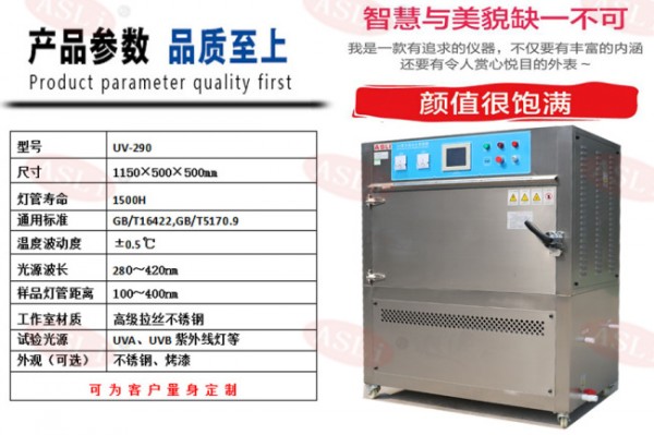 塑膠紫外線輻照老化試驗(yàn)箱
