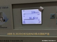 U23EL3020 分析儀零點漂移故障維修