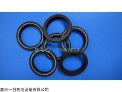 改性四氟斜丝弹簧泛塞封PPL耐高温轴用密封圈