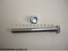 718 江苏inconel718合金外六角螺栓紧固件厂家直销