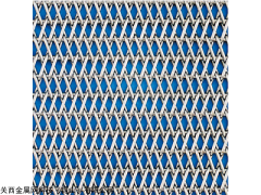 调整金属网带的蛇形使用