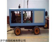 齐全 柴油动力风冷移动活塞式空气压缩机
