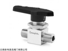 SS-43GM4 云南昆明不銹鋼球閥，NPT外螺紋