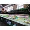 HD-XCG-X1 自助餐厅带喷雾 菜品展示柜 火锅菜品自选柜