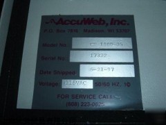 ACCUWEB纠偏控制器