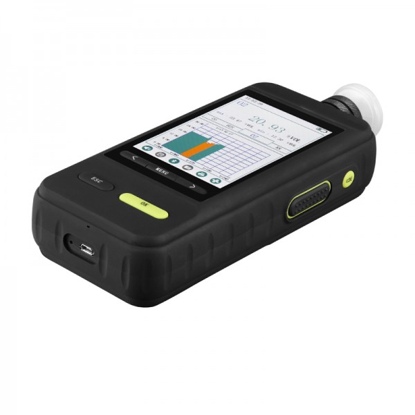 泵吸式C2H6乙烷检测报警仪彩屏显示