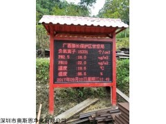 环境监测哪家好 景区公园负氧离子在线监测大型厂家