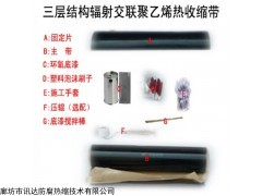 三层结构热收缩补口套