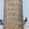 大连砖烟囱拆除加高施工