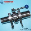 D81X-10P 源浩供應衛(wèi)生級卡箍式蝶閥 不銹鋼手動快裝蝶閥