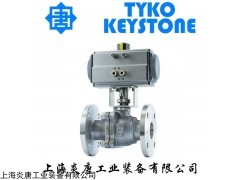 Q641F 气动法兰球阀