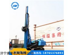 履帶底盤可伸縮型打樁機 山上光伏發電站價格
