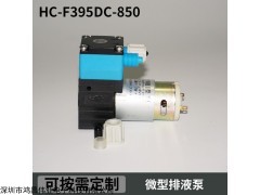 HC F395DC-850 深圳微型排液废液泵微型自吸泵