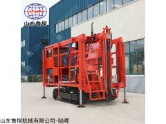 魯探XYX-130輪式水井鉆機(jī)液壓打井機(jī)柴油機(jī)動(dòng)力專打石頭  山東魯探鉆機(jī)