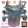 shqgvalve全冠閥門 CB/T497帶壓差表船用法蘭式不銹鋼海水濾器