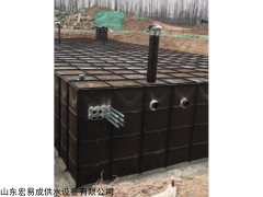 不锈钢生活水箱 山东BDF复合板水箱，装配式BDF地埋式水箱厂家