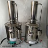 YAZD-10不銹鋼電熱蒸餾水器 電加熱蒸餾純水機