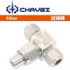 进口带排泄口T型过滤器