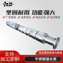 JHZPQK150-4806-350 大流量耐腐泵不锈钢潜水泵