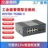 HY5700-7528G-X 卡轨式2光8电全千兆可管理工业级交换机