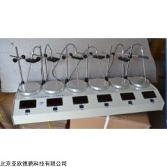 DP16797  数显恒温多头磁力加热搅拌器