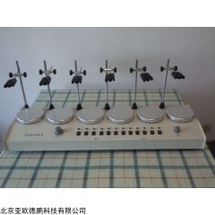 DP27704  六联磁力加热搅拌器