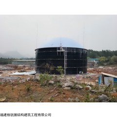 200m3 格銳一體化式200m3雙膜儲氣柜