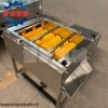 毛辊粽叶清洗机 全自动荷叶清洗机 粽子加工设备