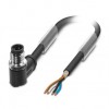 SAC-4P-M12MR/10,0-PUR SH -  1500703 传感器/执行器电缆