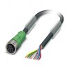 SAC-8P-10,0-PUR/M12FS - 1520372  传感器/执行器电缆